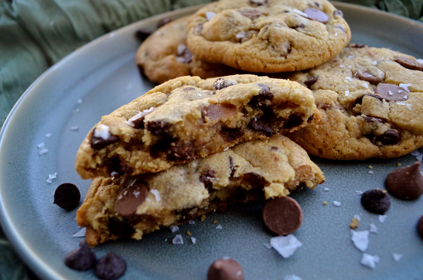 Browned Butter Triple Chocolate Chip Cookie