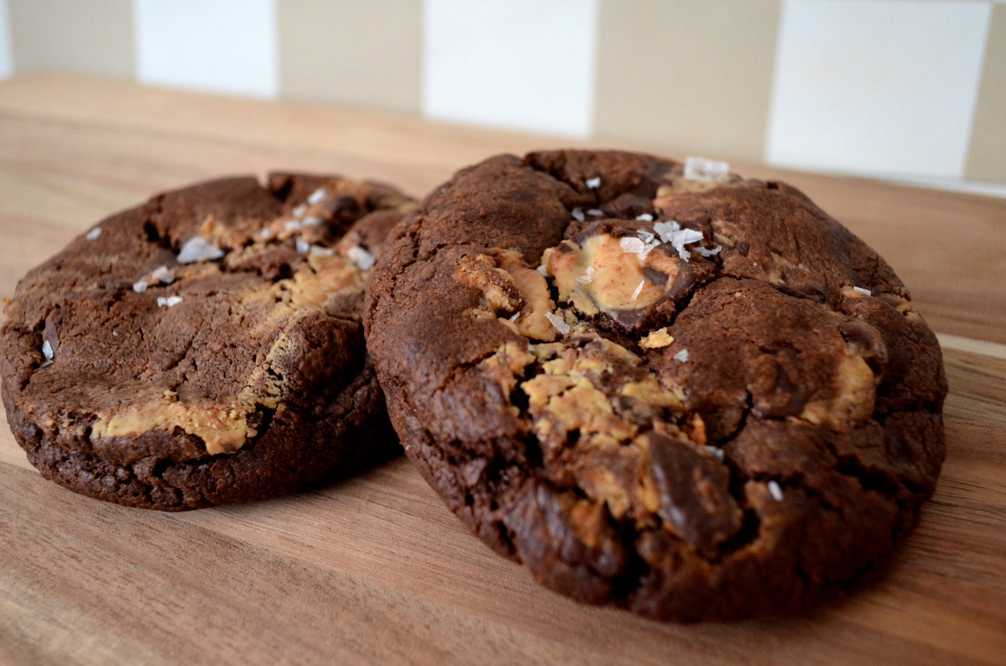 Triple Chocolate Peanut Butter Cookie